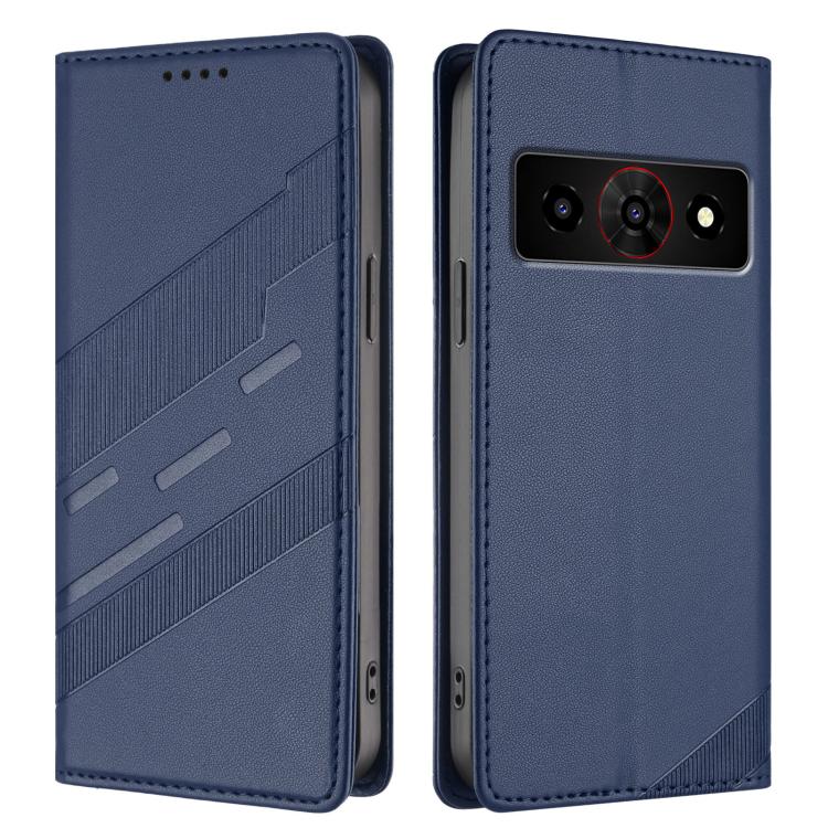 For ZTE nubia P7 Pro 5G Embossed Multi-functional Wallet Retro Leather Phone Case