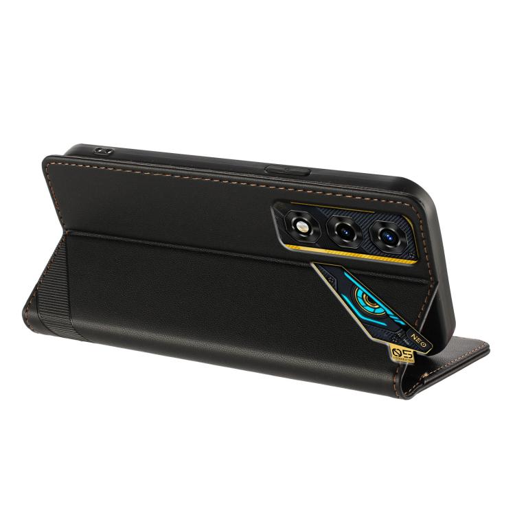 For ZTE nubia Neo 5 5G Embossed Multi-functional Wallet Retro Leather Phone Case