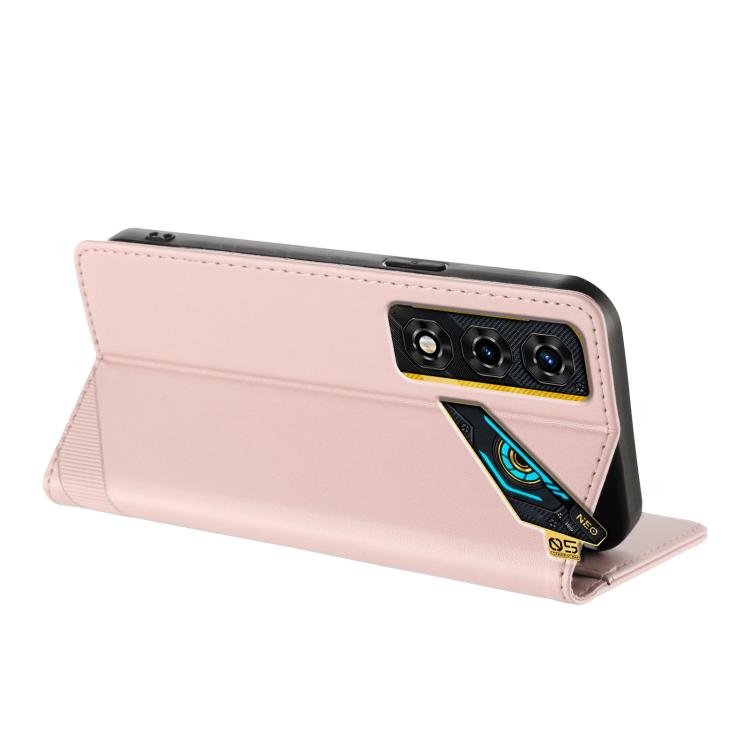For ZTE nubia Neo 5 5G Embossed Multi-functional Wallet Retro Leather Phone Case