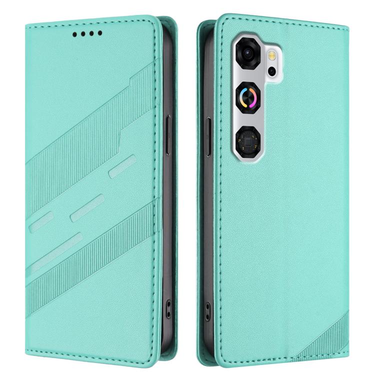 For ZTE nubia Neo 5 GT 5G Embossed Multi-functional Wallet Retro Leather Phone Case