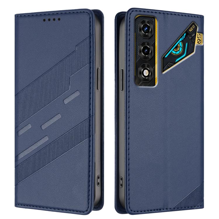 For ZTE nubia Neo 5 Pro 5G Embossed Multi-functional Wallet Retro Leather Phone Case