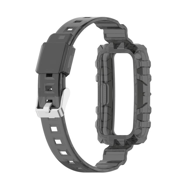 For Huawei Band 10 / 9 / 8 Integrated Transparent Silicone Watch Band