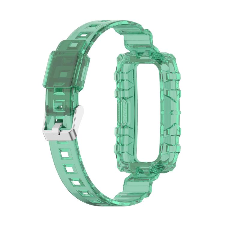 For Huawei Band 10 / 9 / 8 Integrated Transparent Silicone Watch Band