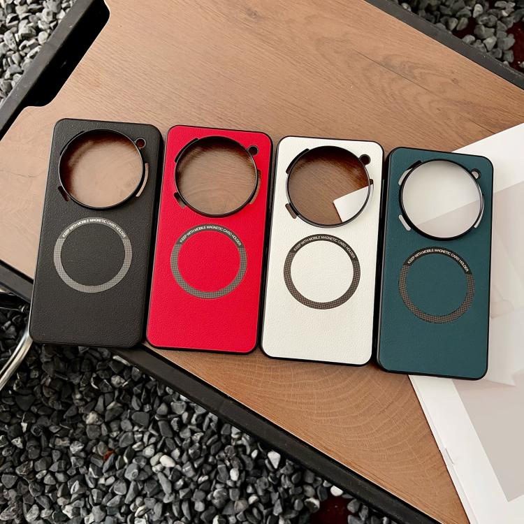 For Nothing Phone 3a Pro PU MagSafe Magnetic Phone Case