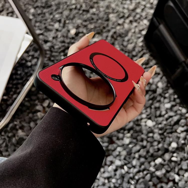 For Nothing Phone 3a Pro PU MagSafe Magnetic Phone Case