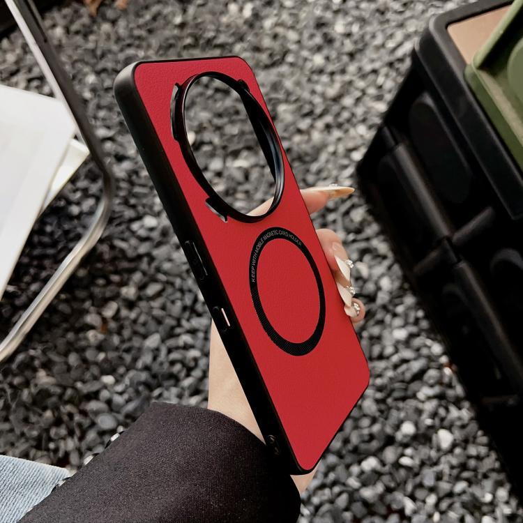 For Nothing Phone 3a Pro PU MagSafe Magnetic Phone Case
