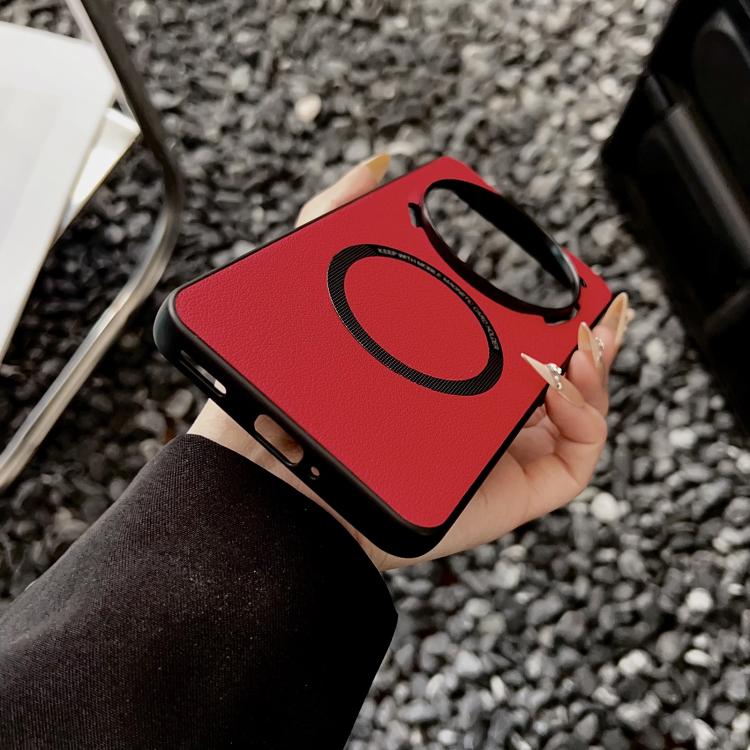 For Nothing Phone 3a Pro PU MagSafe Magnetic Phone Case