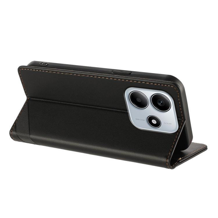 For Redmi Note 14 5G Embossed Multi-functional Wallet Retro Leather Phone Case