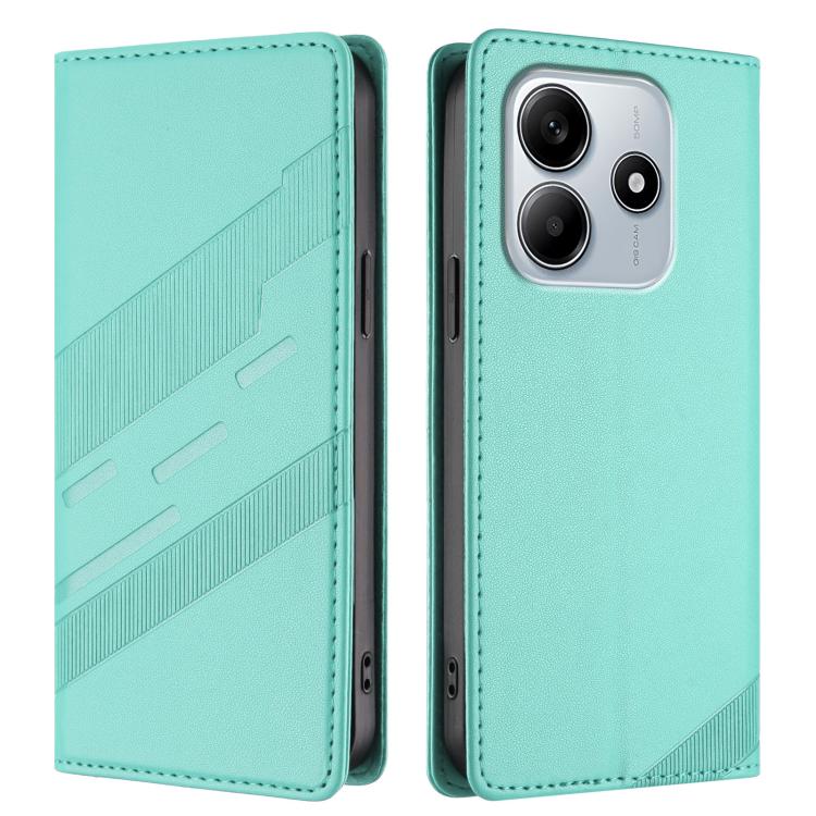 For Redmi Note 14 5G Embossed Multi-functional Wallet Retro Leather Phone Case