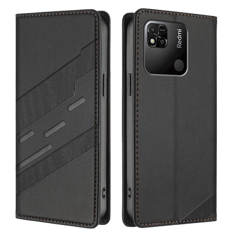 For Redmi 10A / 9C Embossed Multi-functional Wallet Retro Leather Phone Case