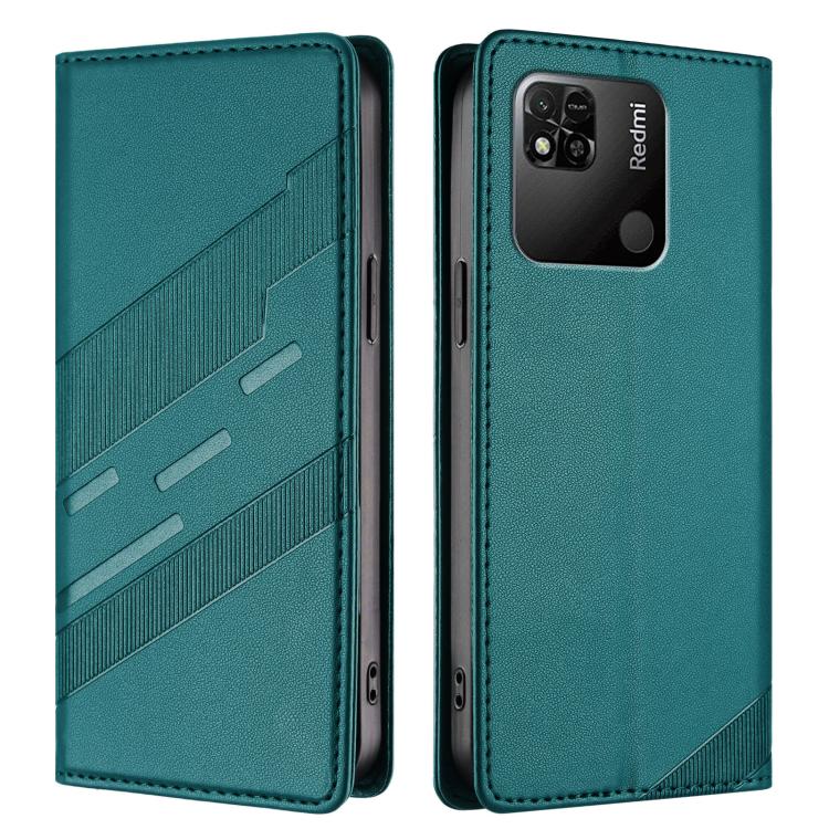 For Redmi 10A / 9C Embossed Multi-functional Wallet Retro Leather Phone Case