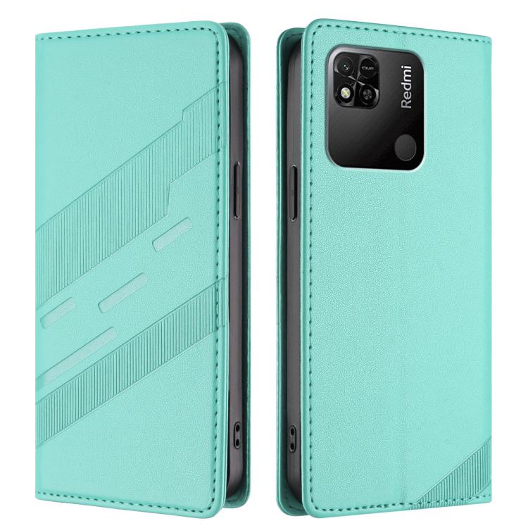 For Redmi 10A / 9C Embossed Multi-functional Wallet Retro Leather Phone Case