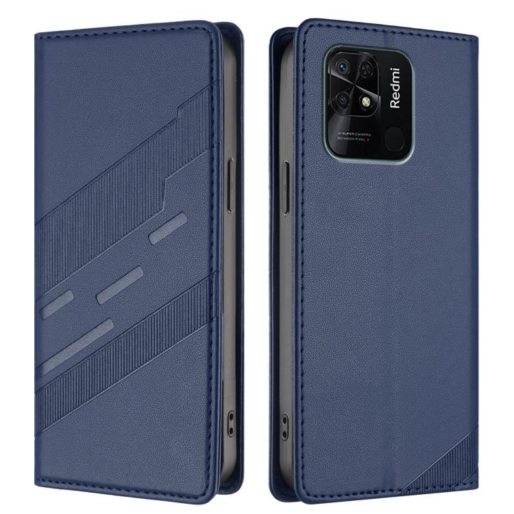 For Redmi 10C Embossed Multi-functional Wallet Retro Leather Phone Case