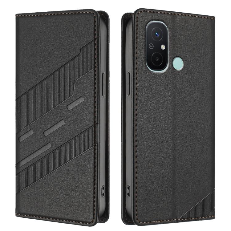 For Redmi 12C Embossed Multi-functional Wallet Retro Leather Phone Case