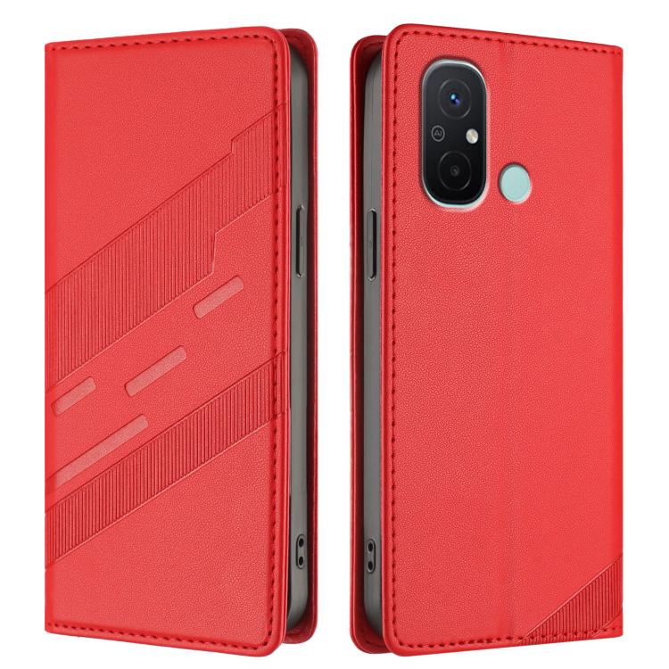 For Redmi 12C Embossed Multi-functional Wallet Retro Leather Phone Case