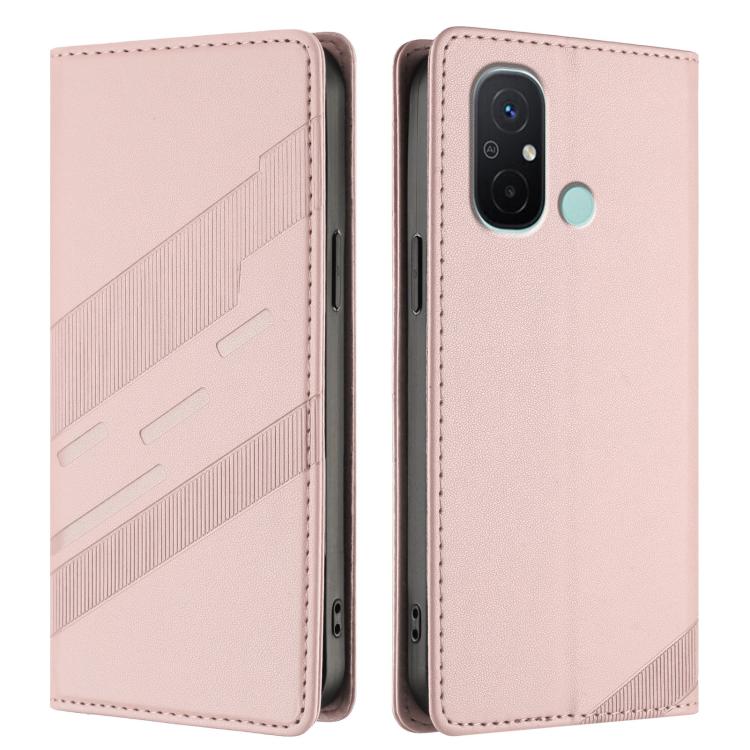 For Redmi 12C Embossed Multi-functional Wallet Retro Leather Phone Case