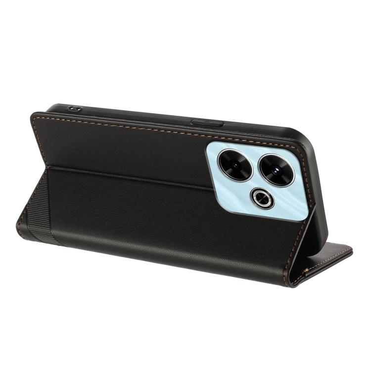 For Redmi 13 4G Embossed Multi-functional Wallet Retro Leather Phone Case