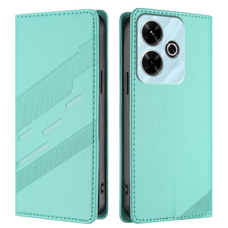 For Redmi 13 4G Embossed Multi-functional Wallet Retro Leather Phone Case
