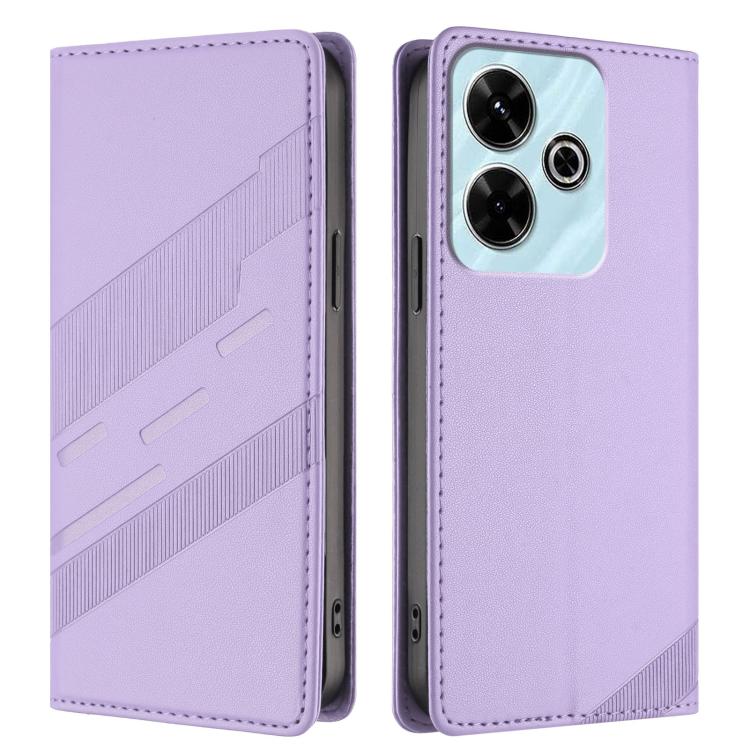For Redmi 13 4G Embossed Multi-functional Wallet Retro Leather Phone Case
