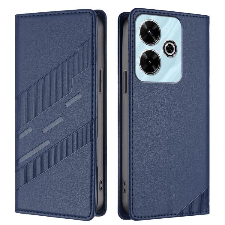 For Redmi 13 4G Embossed Multi-functional Wallet Retro Leather Phone Case