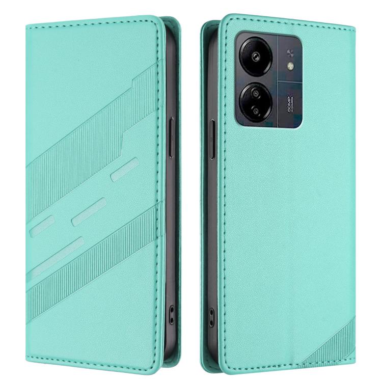For Redmi 13C Embossed Multi-functional Wallet Retro Leather Phone Case