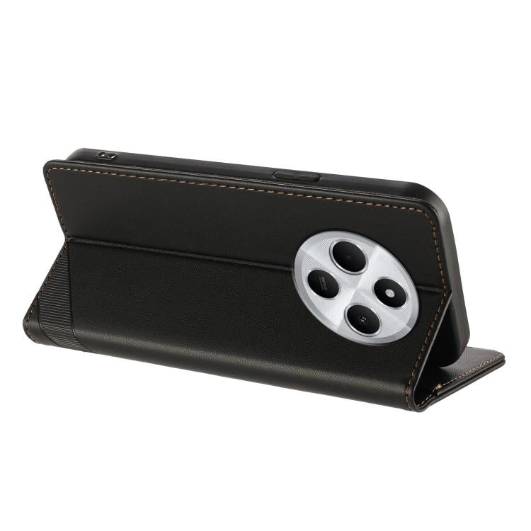 For Redmi 14C Embossed Multi-functional Wallet Retro Leather Phone Case