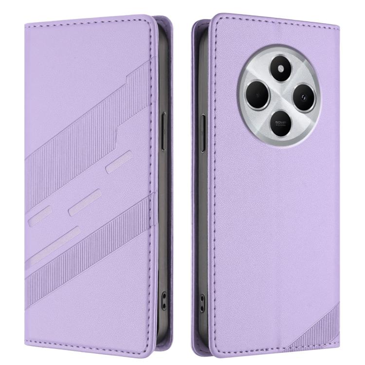 For Redmi 14C Embossed Multi-functional Wallet Retro Leather Phone Case