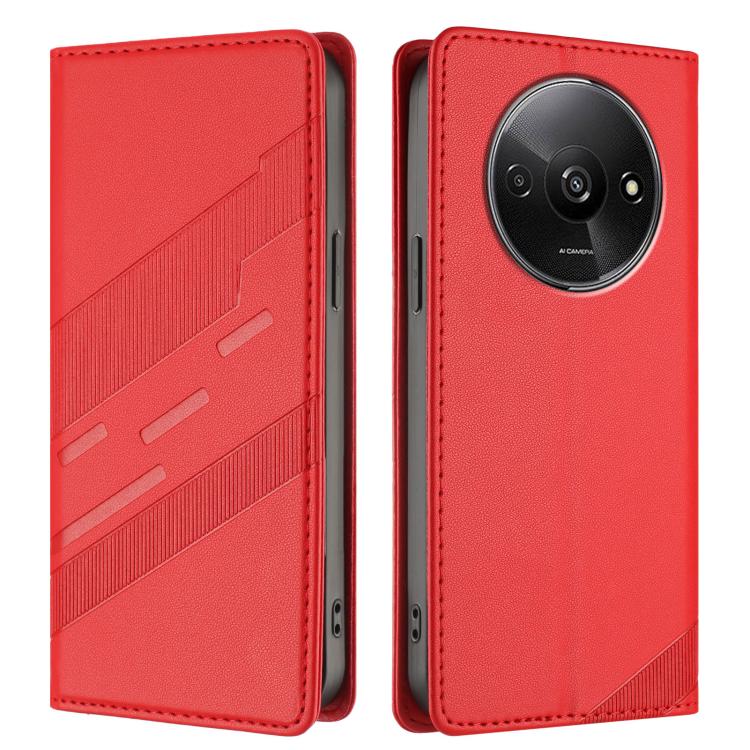 For Redmi A3 Embossed Multi-functional Wallet Retro Leather Phone Case