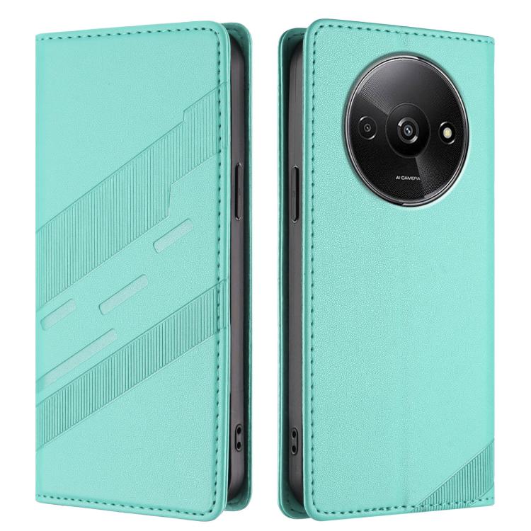For Redmi A3 Embossed Multi-functional Wallet Retro Leather Phone Case