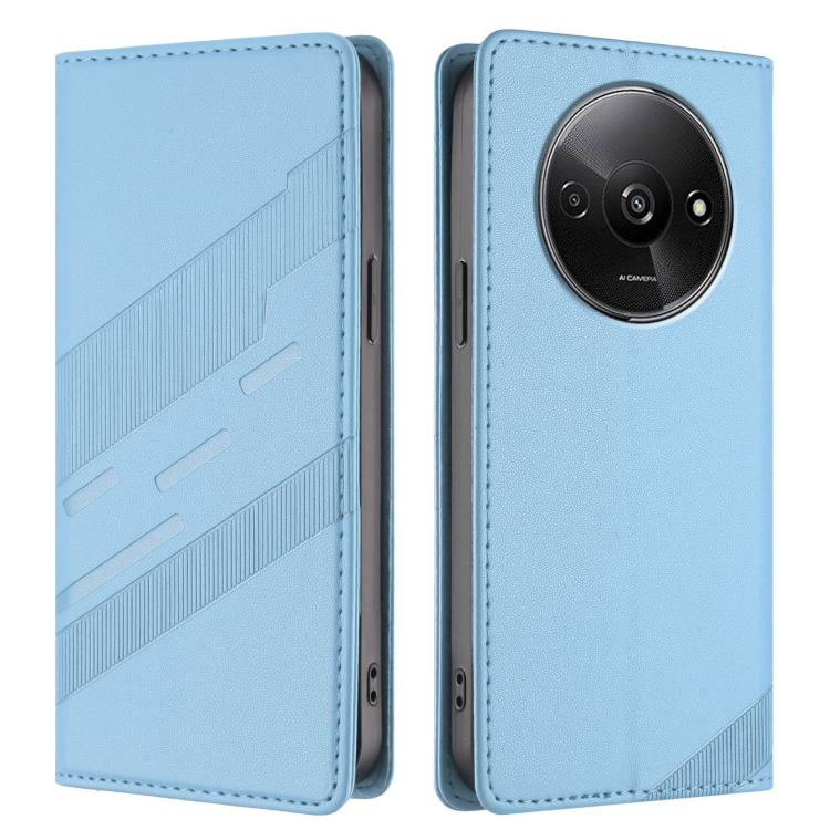 For Redmi A3 Embossed Multi-functional Wallet Retro Leather Phone Case