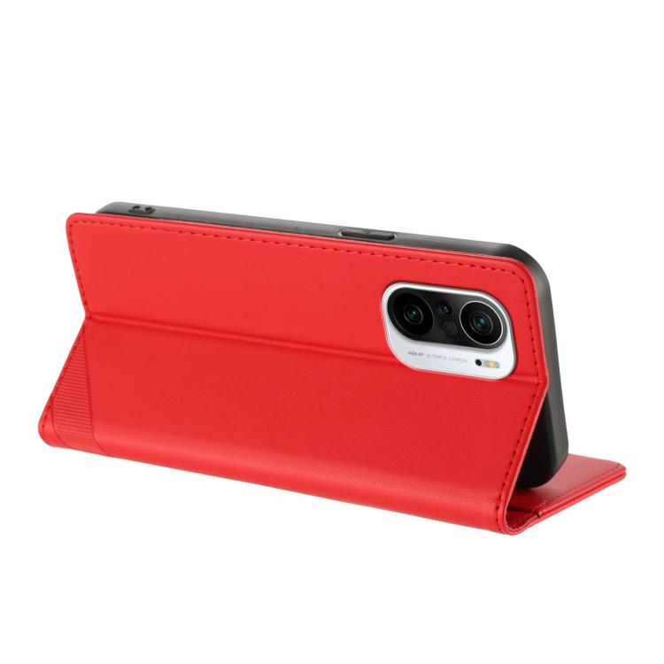 For Redmi K40 Embossed Multi-functional Wallet Retro Leather Phone Case