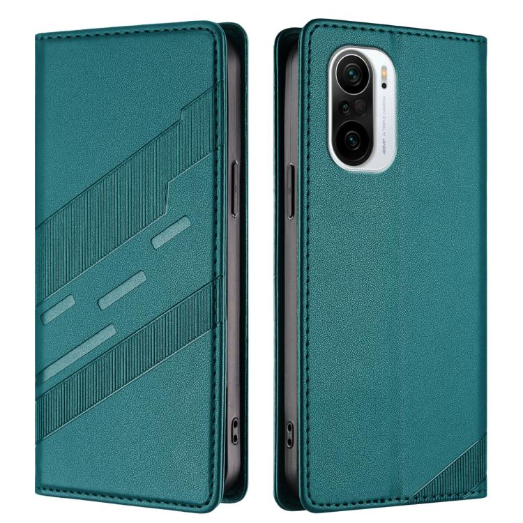 For Redmi K40 Embossed Multi-functional Wallet Retro Leather Phone Case