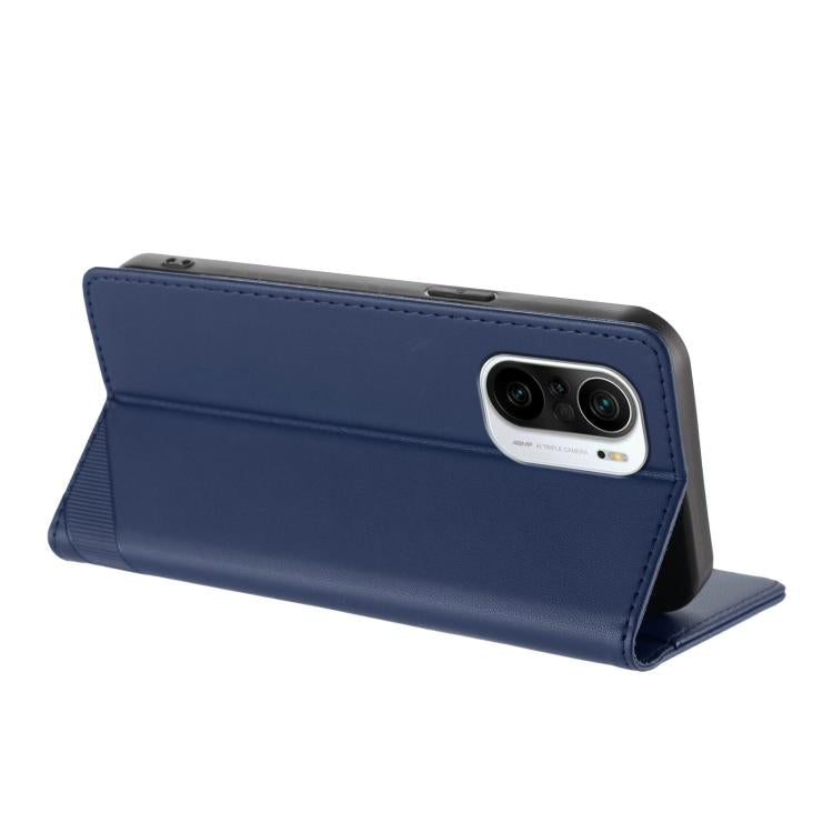 For Redmi K40 Embossed Multi-functional Wallet Retro Leather Phone Case