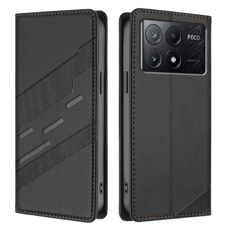 For Redmi K70E Embossed Multi-functional Wallet Retro Leather Phone Case