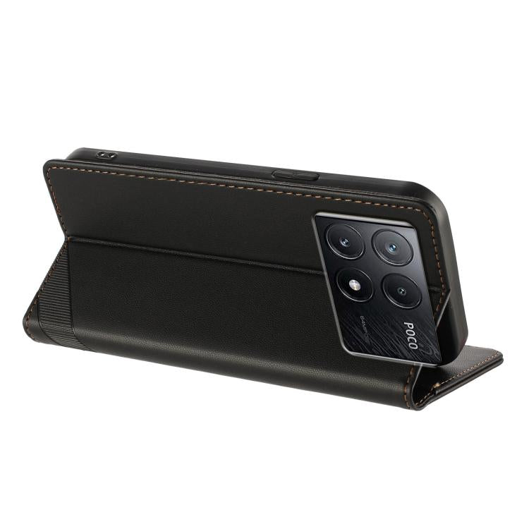 For Redmi K70E Embossed Multi-functional Wallet Retro Leather Phone Case