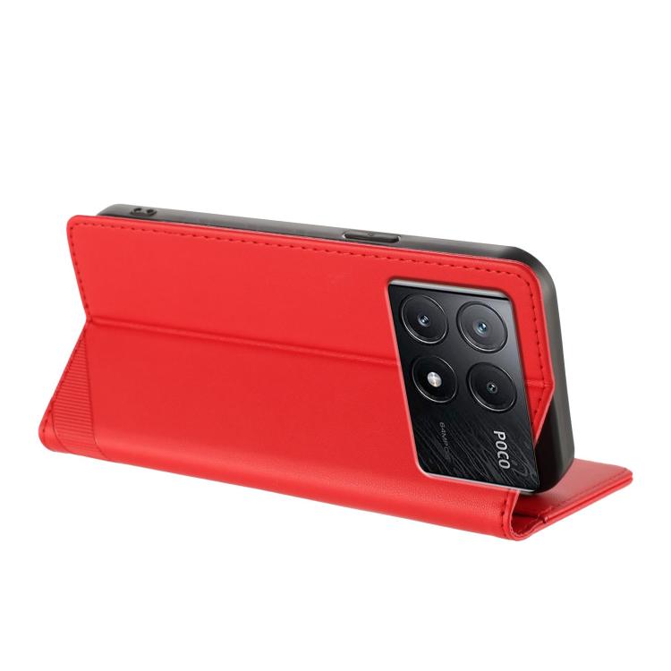 For Redmi K70E Embossed Multi-functional Wallet Retro Leather Phone Case