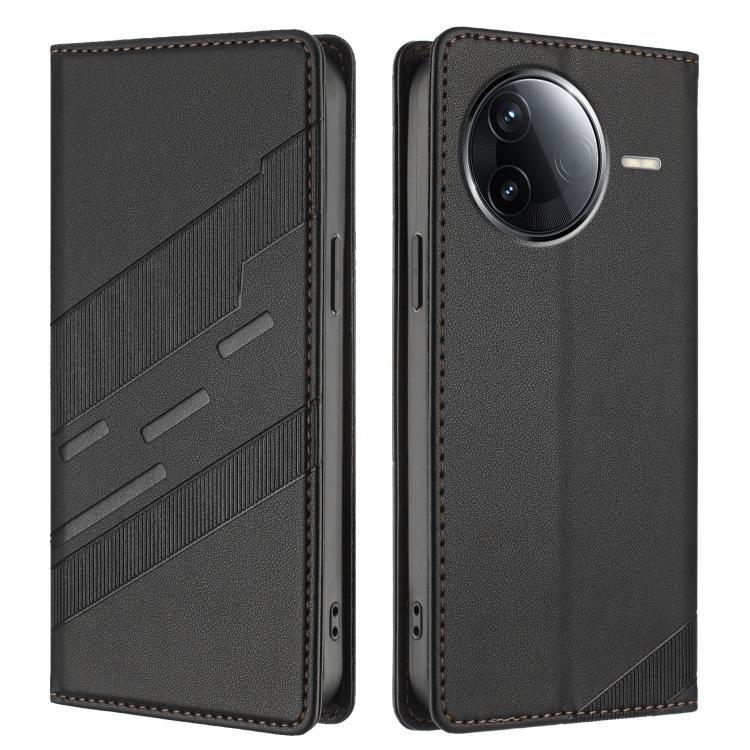 For Redmi K80 Embossed Multi-functional Wallet Retro Leather Phone Case