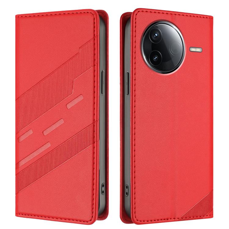 For Redmi K80 Embossed Multi-functional Wallet Retro Leather Phone Case