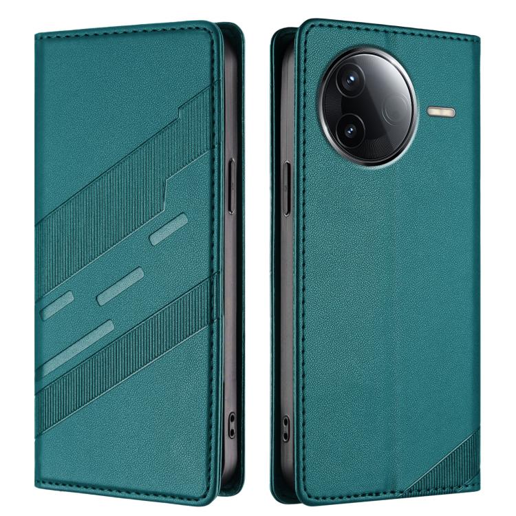 For Redmi K80 Embossed Multi-functional Wallet Retro Leather Phone Case