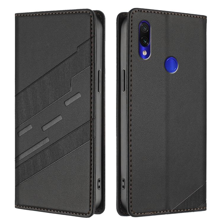 For Redmi Note 7 Pro Embossed Multi-functional Wallet Retro Leather Phone Case