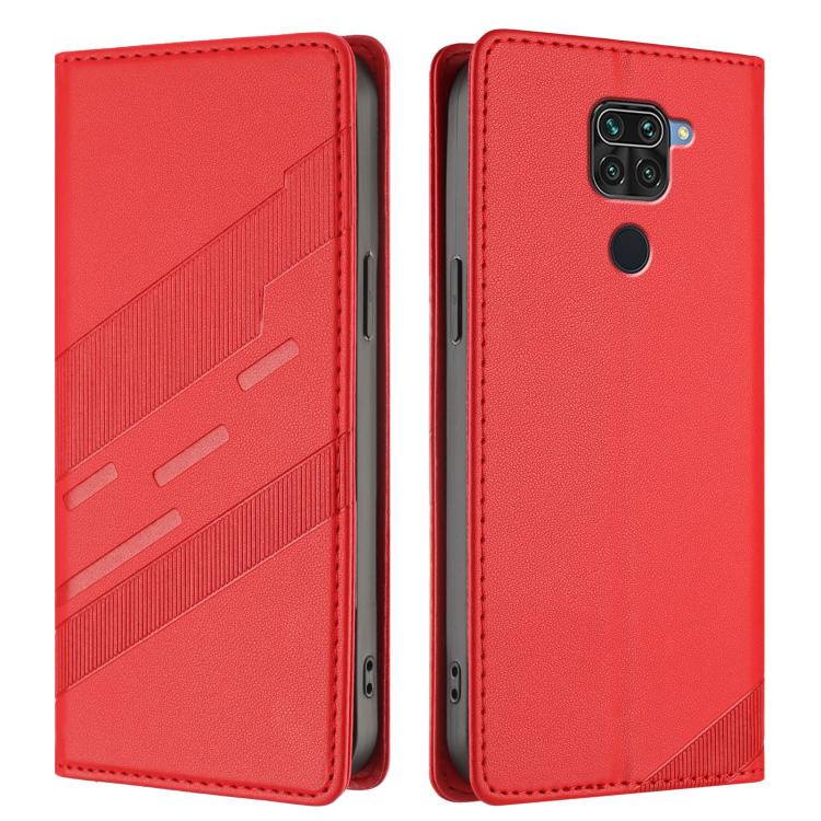 For Redmi Note 9 Embossed Multi-functional Wallet Retro Leather Phone Case