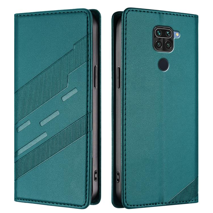For Redmi Note 9 Embossed Multi-functional Wallet Retro Leather Phone Case