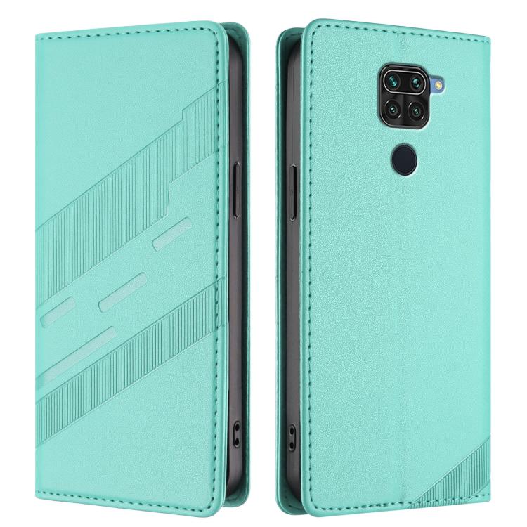 For Redmi Note 9 Embossed Multi-functional Wallet Retro Leather Phone Case