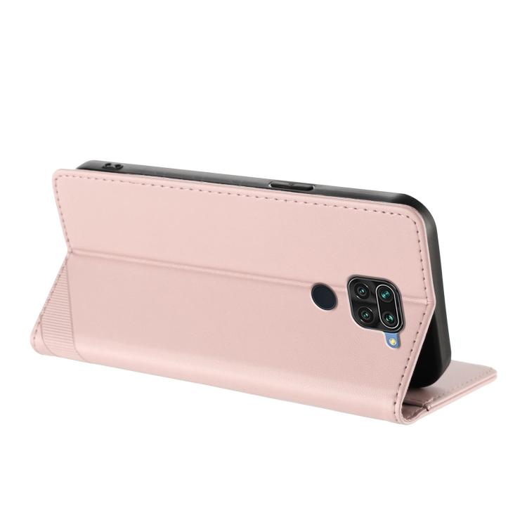 For Redmi Note 9 Embossed Multi-functional Wallet Retro Leather Phone Case