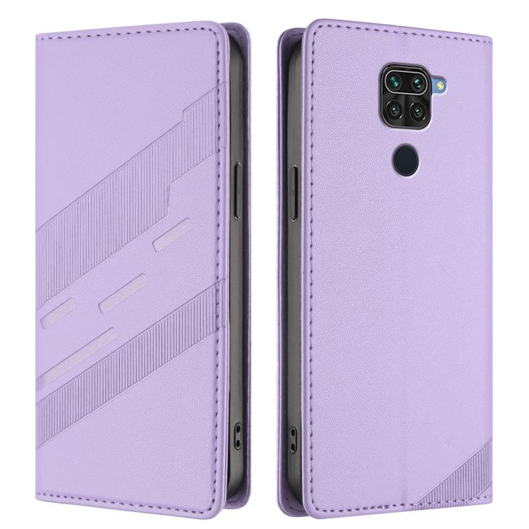 For Redmi Note 9 Embossed Multi-functional Wallet Retro Leather Phone Case