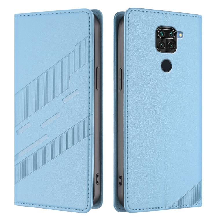 For Redmi Note 9 Embossed Multi-functional Wallet Retro Leather Phone Case