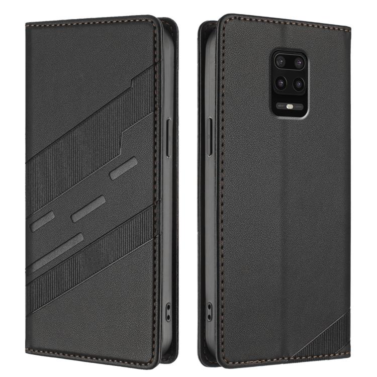 For Redmi Note 9 Pro Embossed Multi-functional Wallet Retro Leather Phone Case