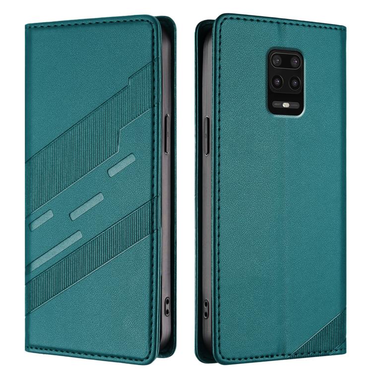 For Redmi Note 9 Pro Embossed Multi-functional Wallet Retro Leather Phone Case