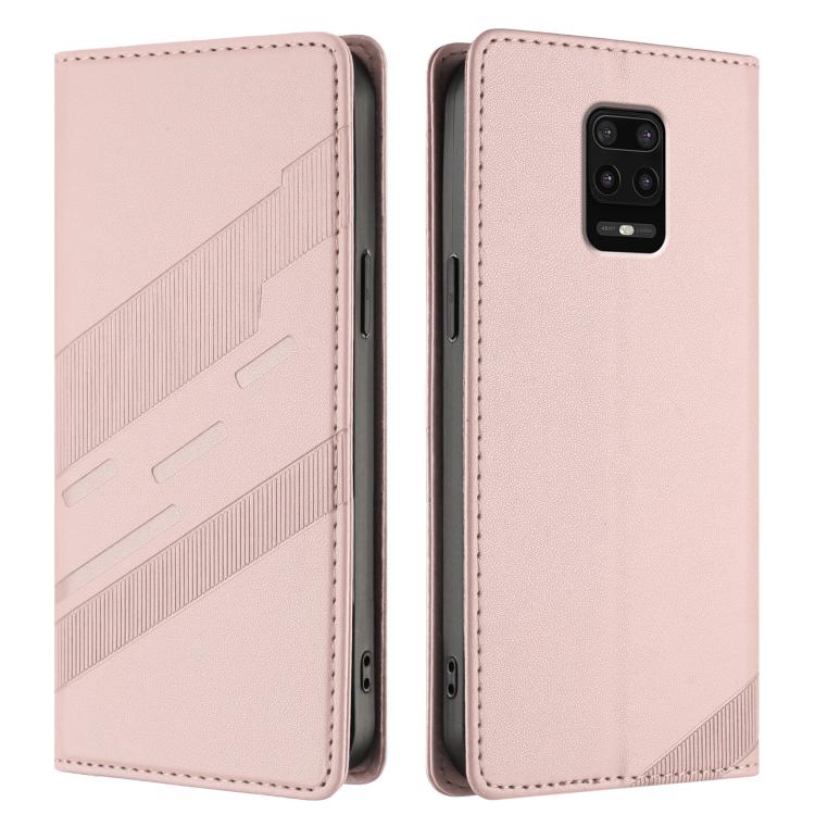 For Redmi Note 9 Pro Embossed Multi-functional Wallet Retro Leather Phone Case