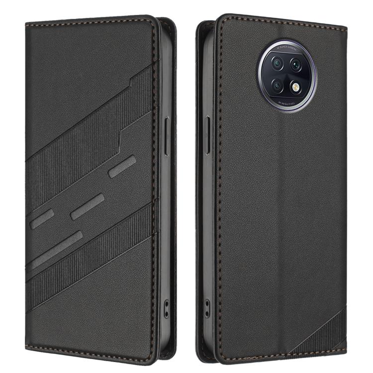 For Redmi Note 9T Embossed Multi-functional Wallet Retro Leather Phone Case